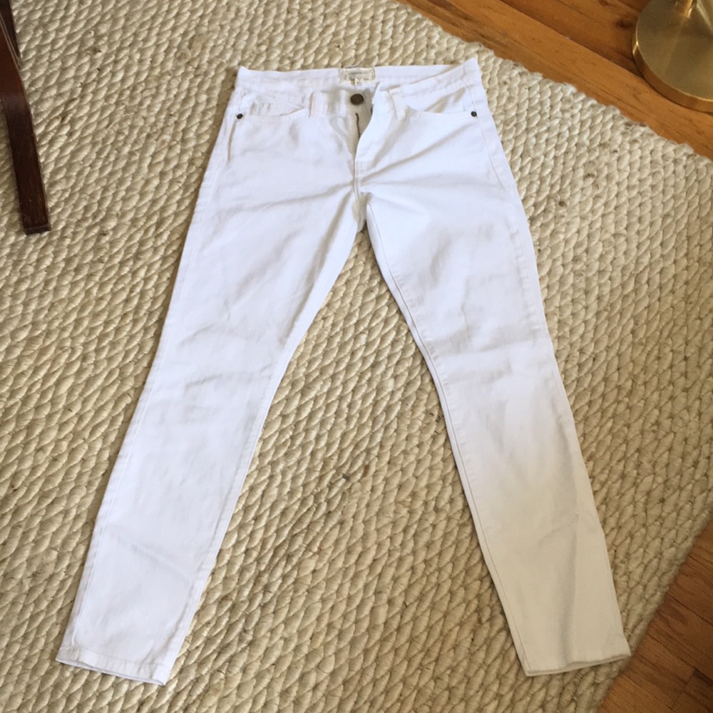 Current/Elliot white jeans barely worn